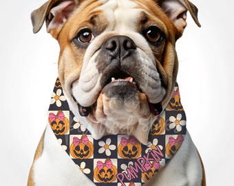 Personalized Dog Bandana | Cute Dog Bandana | Girl Dog Bandana | Boy Dog Bandana | Customized Pet Bandana | Over the collar bandana | scarf