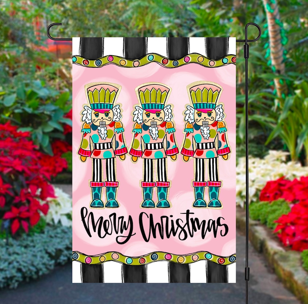 Christmas Garden Flag Yard Decor Christmas Gift Flag Yard Art Outdoor Decor Christmas