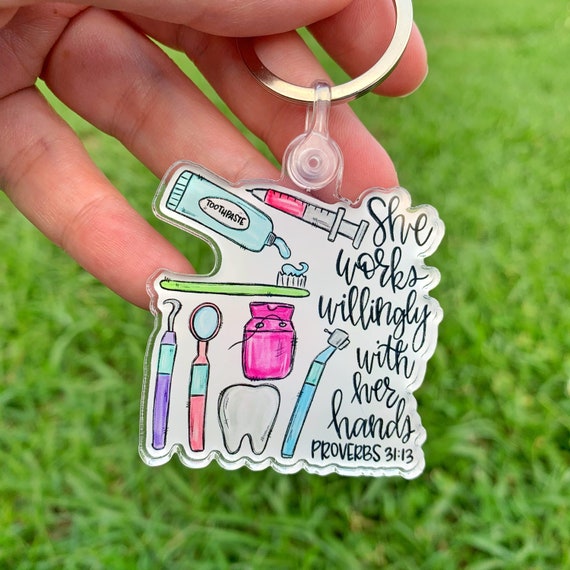 Dentist keychain store