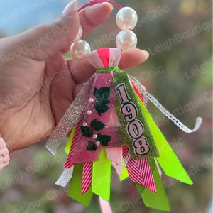 Alpha Kappa Alpha Purse Charms Etsy