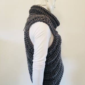 Katniss Inspired Cowl Wrap Top... image 8