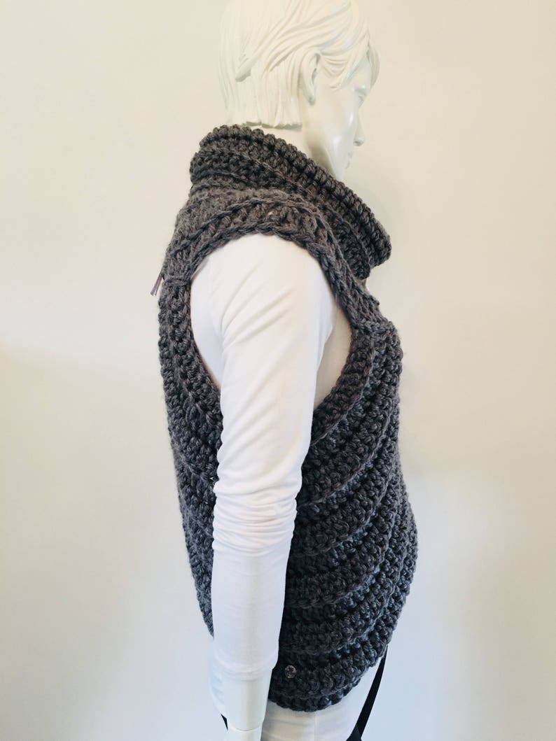 Katniss Inspired Cowl Wrap Top... image 8