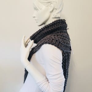 Katniss Inspired Cowl Wrap Top... image 7