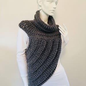 Katniss Inspired Cowl Wrap Top... image 5