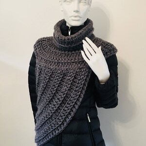 Katniss Inspired Cowl Wrap Top... image 2