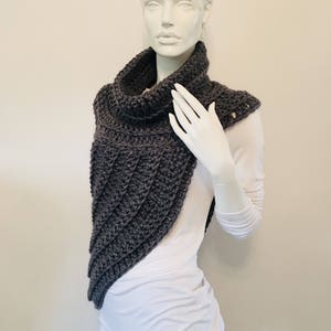 Katniss Inspired Cowl Wrap Top... image 6