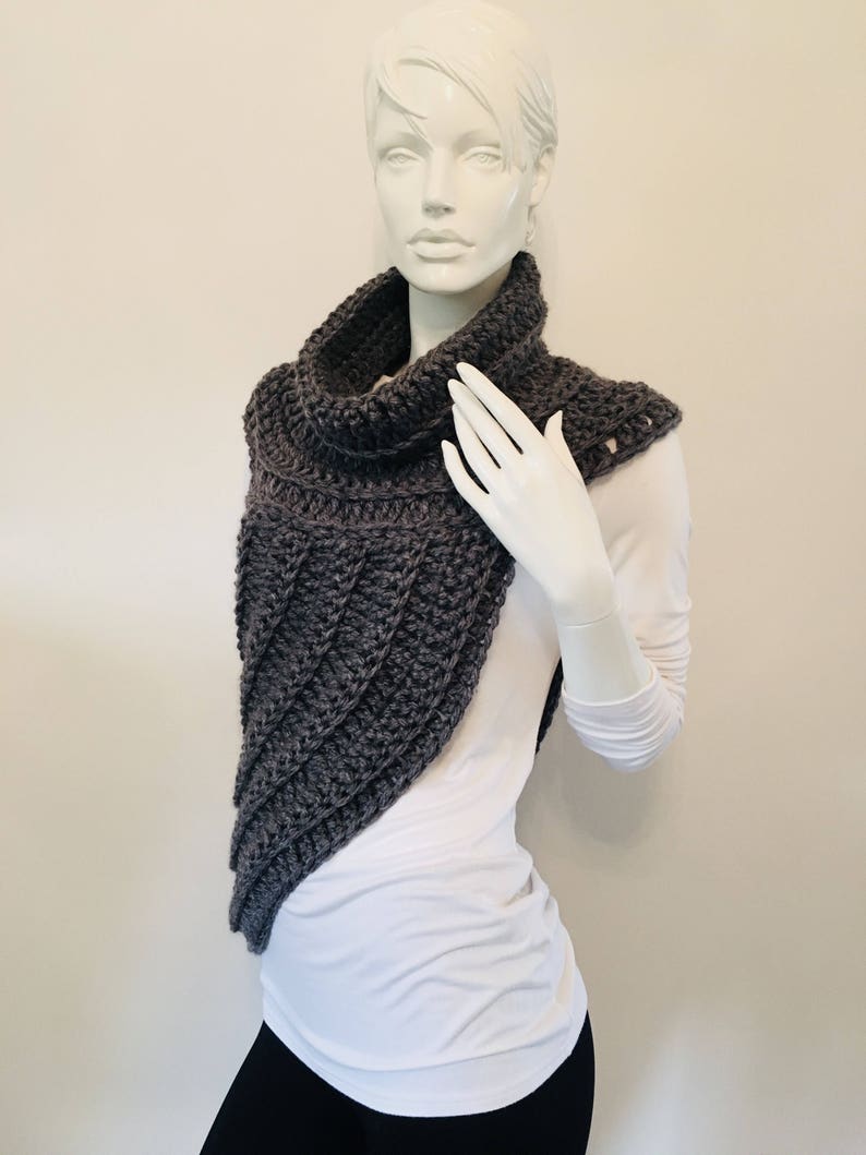 Katniss Inspired Cowl Wrap Top... image 6