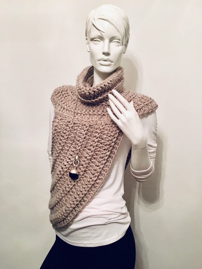 Katniss Inspired Cowl Wrap Top