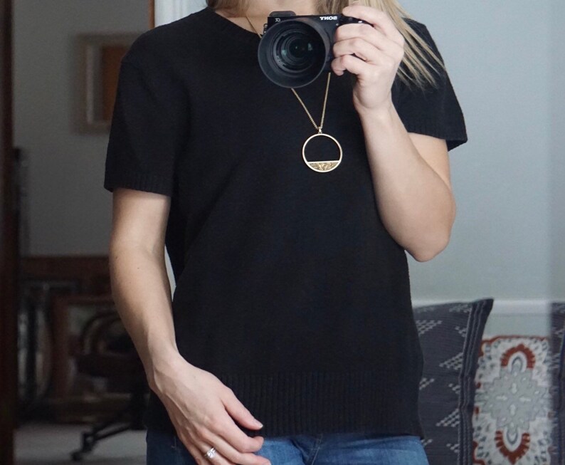 gap short sleeve sweater