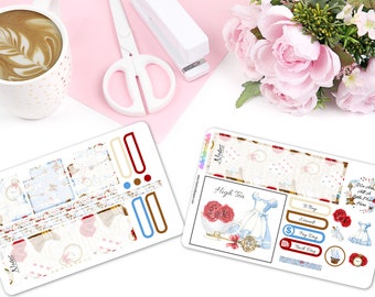 Alice Happy Planner Monthly Stickers