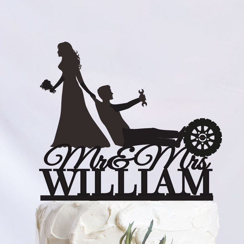 Auto Mechanic Cake Topper - Etsy