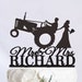 see more listings in the Mr And Mrs Cake Topper section