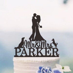 Wedding Cake Topper,Mr and Mrs Cake Topper With Surname,Fireman wedding,Custom Cake Topper,Personalized Topper,Firefighter Cake Topper C110