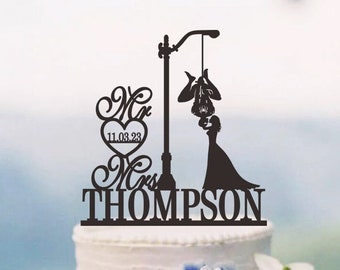 Spider-Man and Bride Cake Topper, Spider Man Cake Topper , Mr and Mrs Wedding Cake Topper,Kissing Cake Topper, Custom Cake Topper - C223