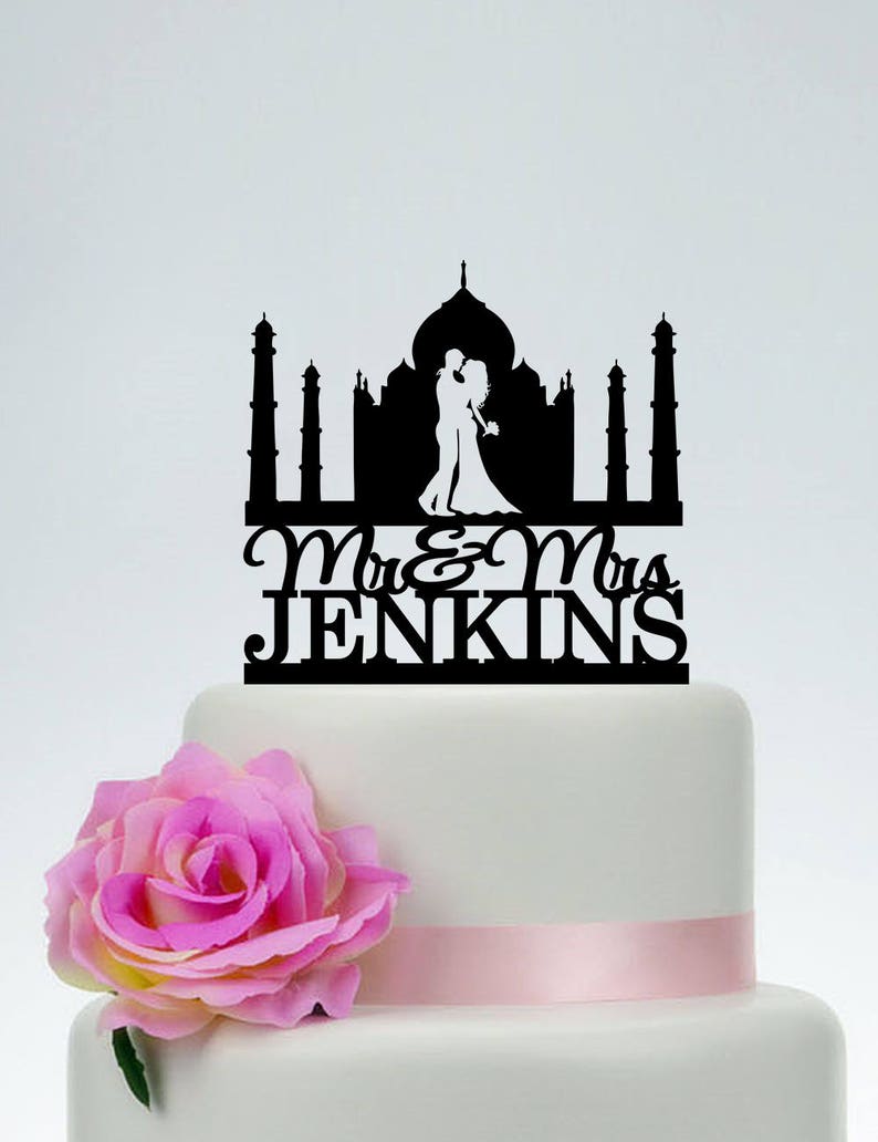 Taj Mahal Cake Topper M Et Mme Cake Topper Nom De Famille Etsy Taj Mahal Cake Topper M Et Mme Cake Topper Nom De Famille Etsy