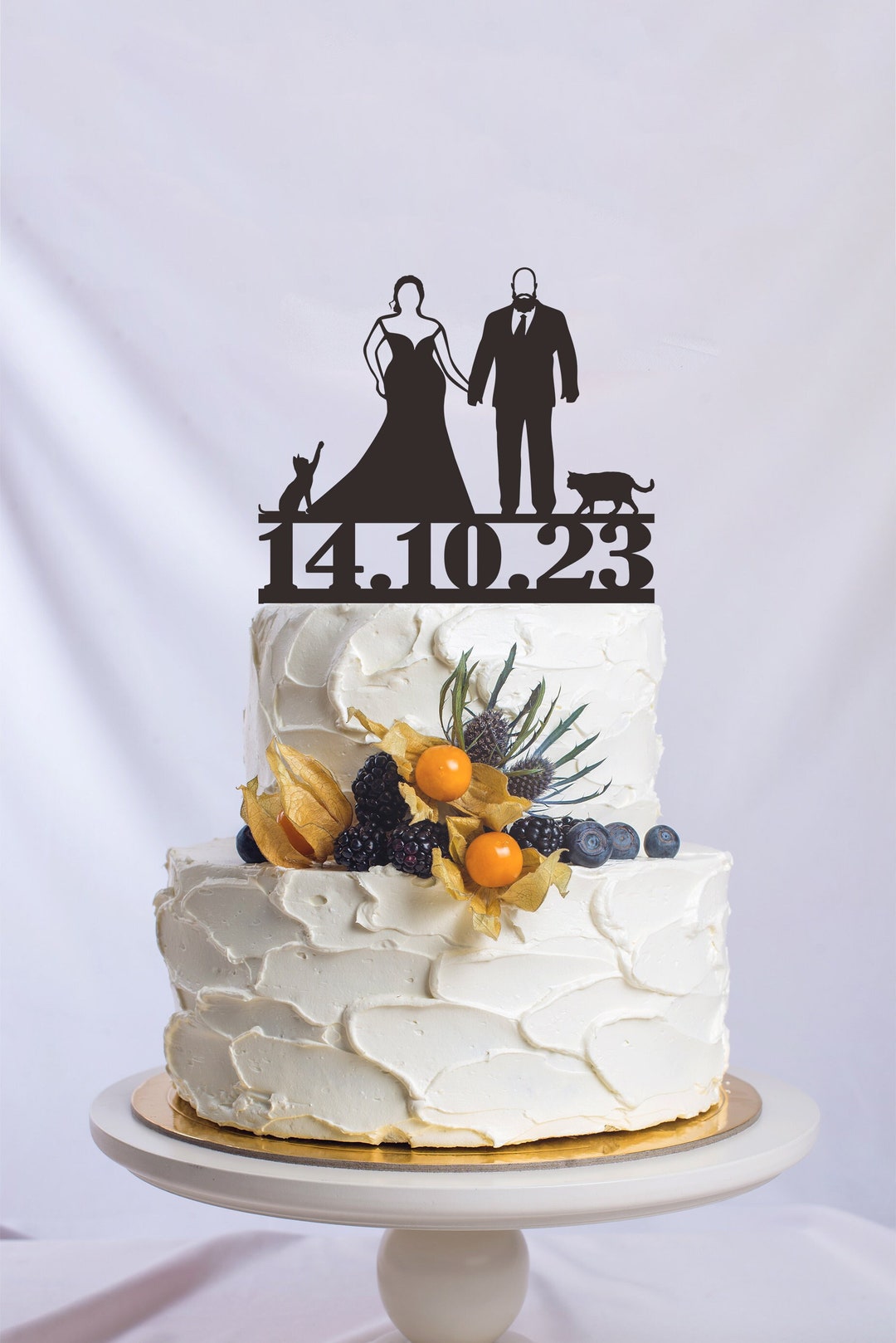 African American Wedding Cake Topperafro Wedding Cake Etsy