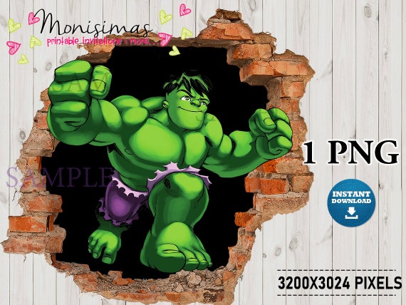 Hulk Baby Png Etsy Australia
