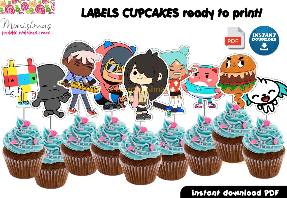 Toca Boca Cake Design