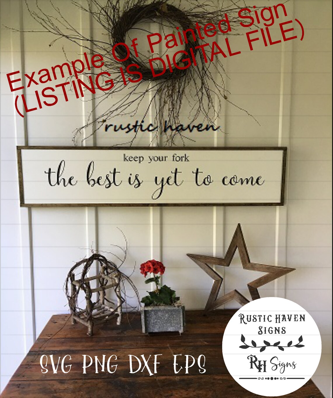 Svg Keep Your Fork The Best Is Yet To Come FAHO0068 Etsy