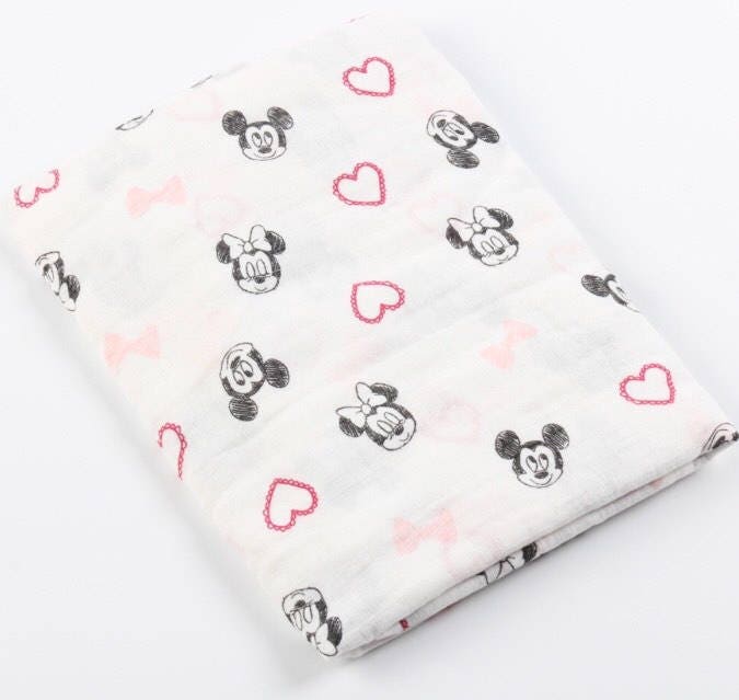 MICKEY MOUSE “M” is for Mickey Swaddle Blanket | Baby ...