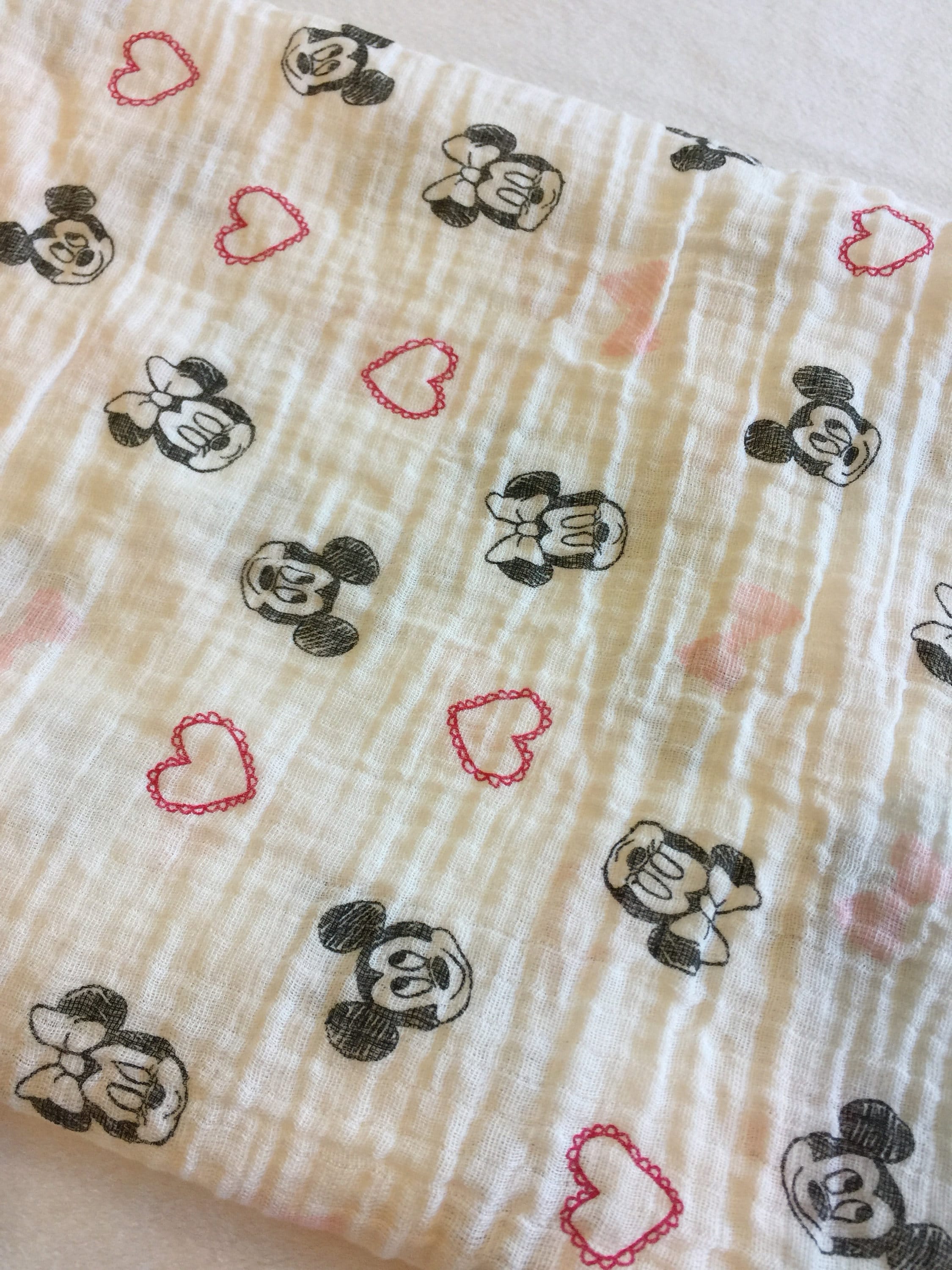 MICKEY MOUSE “M” is for Mickey Swaddle Blanket | Baby ...