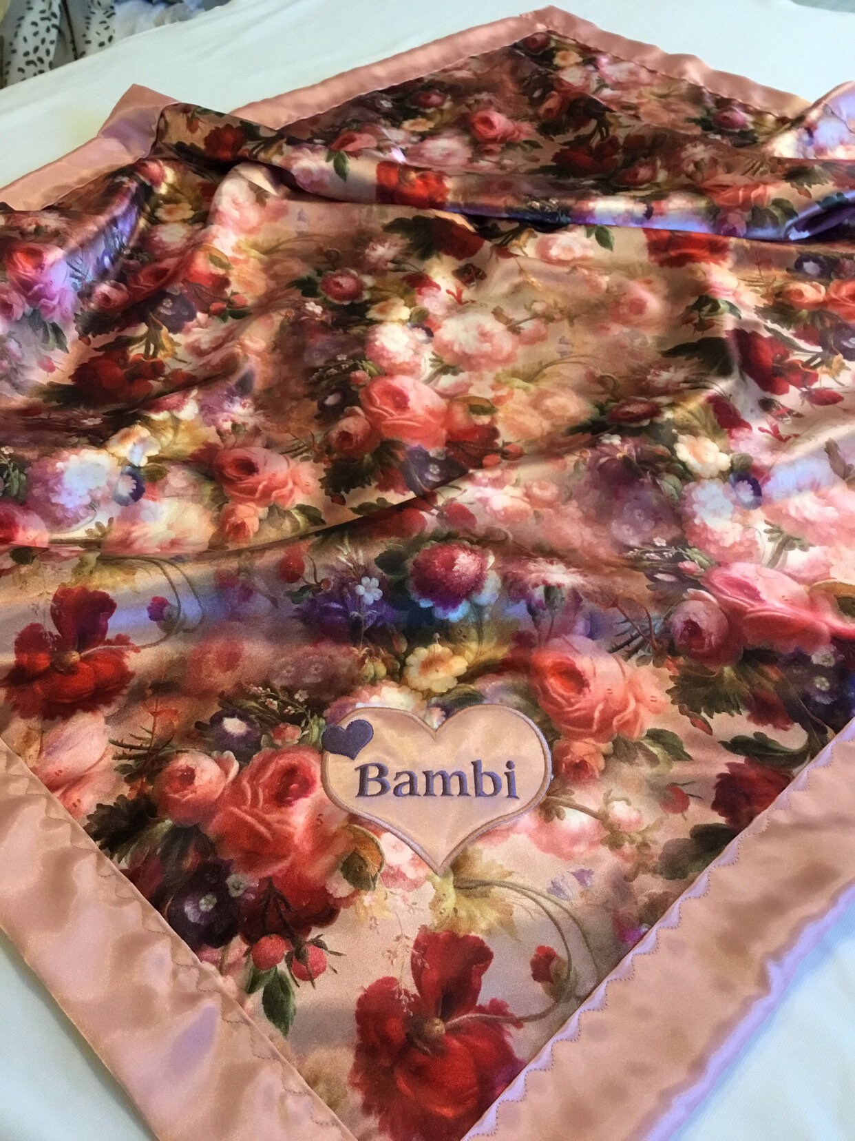 Baby Blanket, Silky Baby Blankets, lovey, personalized baby blanket