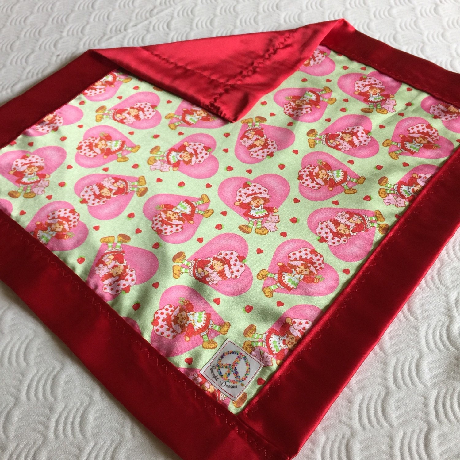 Baby blanket, travel blanket, stroller blanket, silky blanket