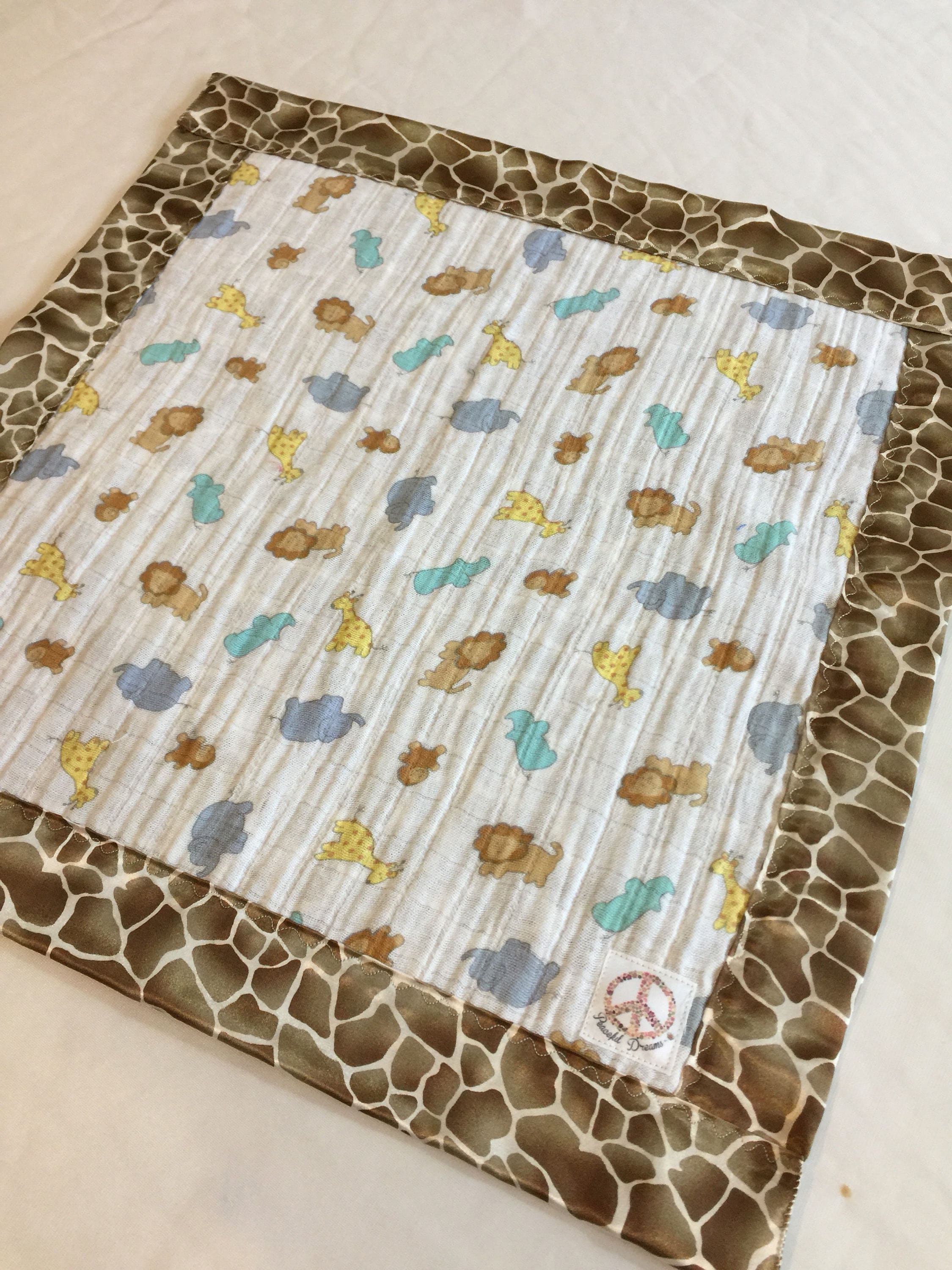 Muslin, 20x20 lovey l, Baby Blanket, silky blanket, blanky, Breathable