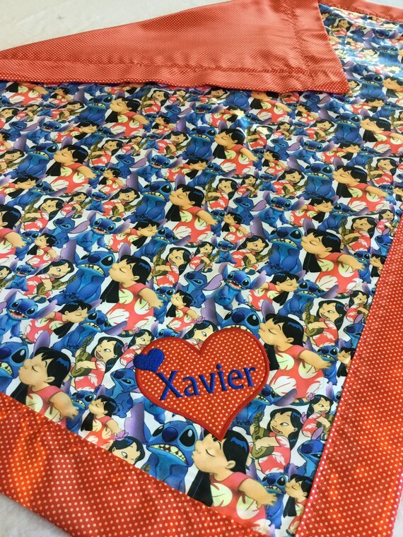 lilo and stitch baby blanket