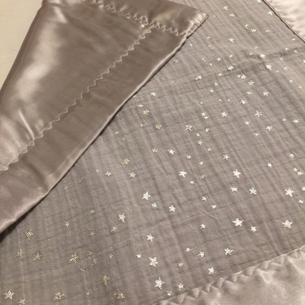 Satin Baby Blanket Etsy