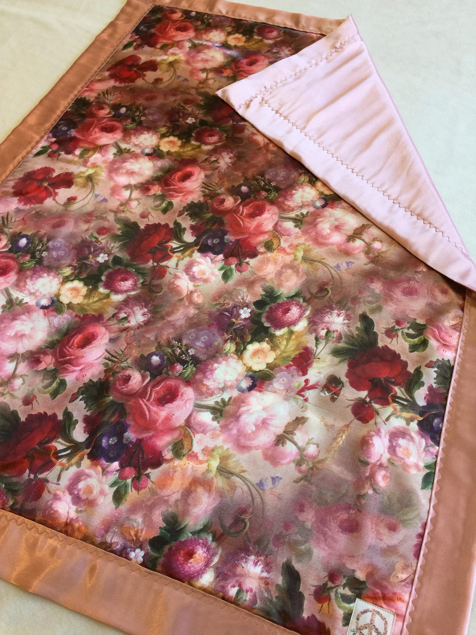 Baby Blanket Silky Baby Blankets Lovey Personalized Baby Etsy