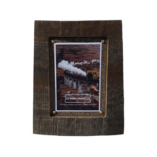 Chime Frame - Reclaimed Whisky Barrel Wood Frames