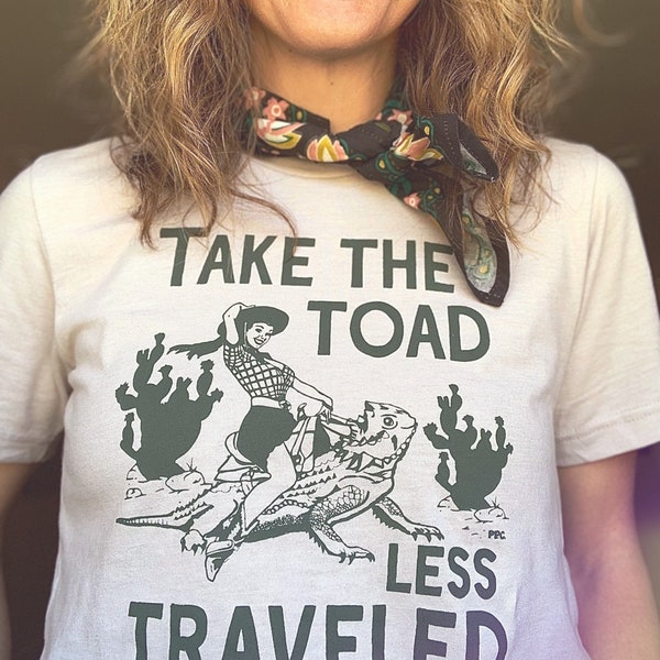 Toad Less Traveled Tee