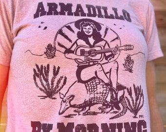 Armadillo by Morning Desert Pink Tee