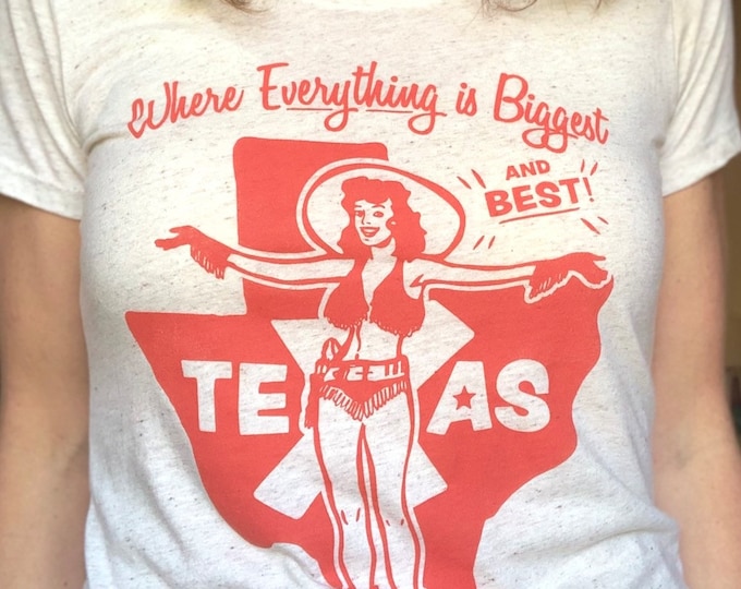 Biggest & Best in Texas Tee — Women’s Slim Fit