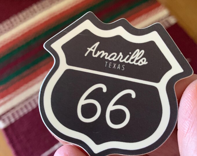 Amarillo 66 Sticker