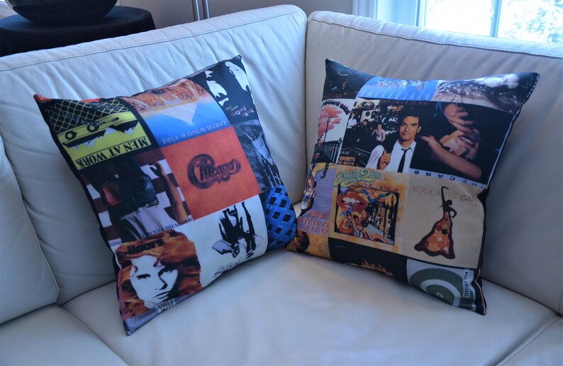 Rock Star Pillow Cover Music Cushion Cover Rock Memorabilia Etsy