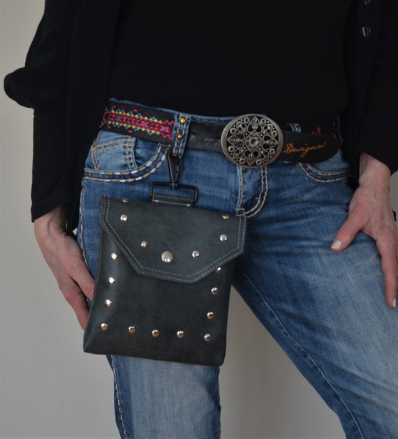 Men's Genuine Leather Fashion Phone Pouch Hand Bag Shoulder Crossbody Waist  Belt Pack Fanny Travel Hip Hanging Purse (Brown) - Walmart.com