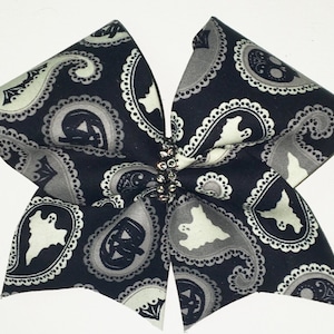 Halloween Glow in the Dark Cheer Bow