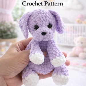 Patrón de amigurumi para perros – Cachorros de peluche fáciles de usar