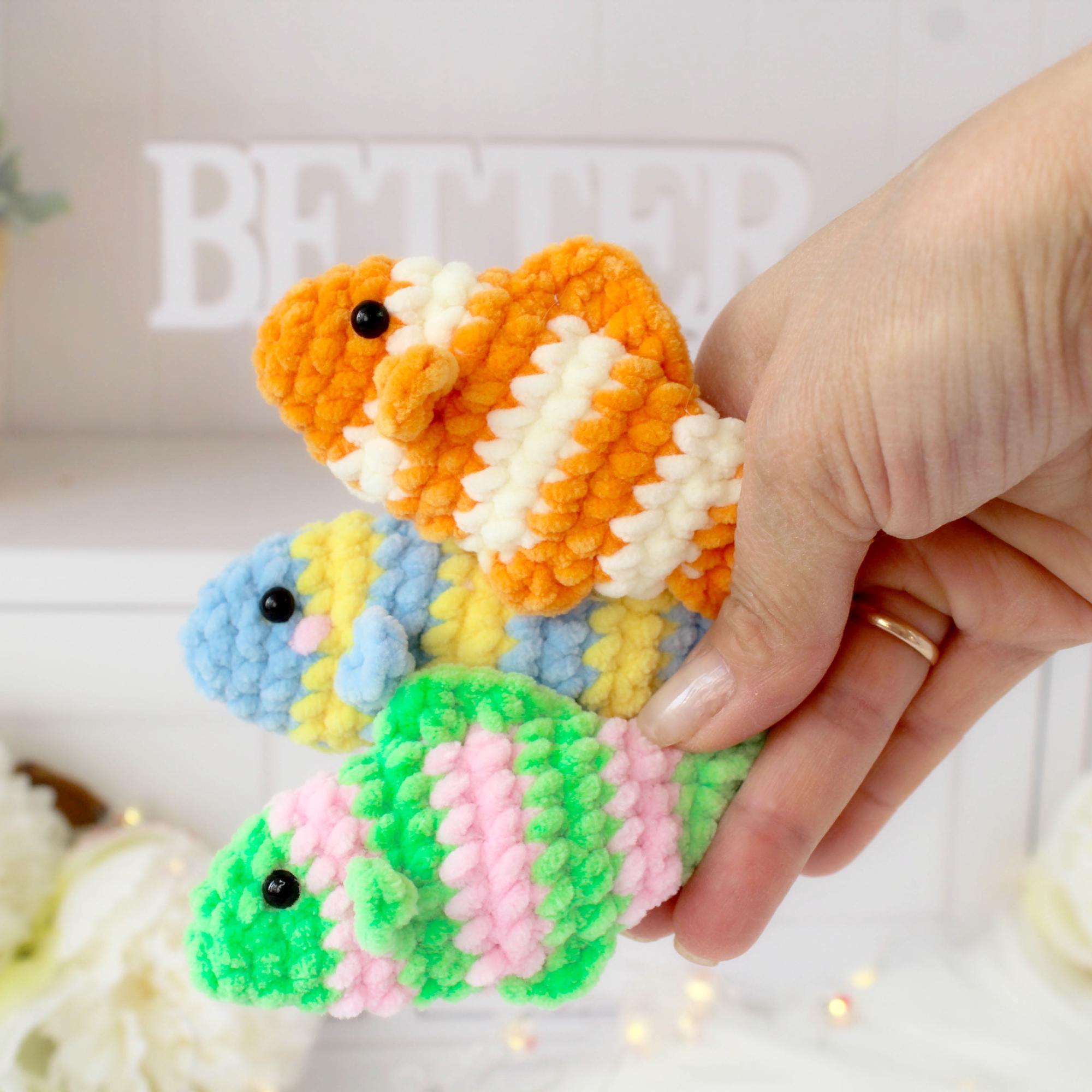 Fish Clicker Fidget Fish Crochet Pattern Fidget Clicker PDF | Pocket Hug Sensory Toy | NO ...