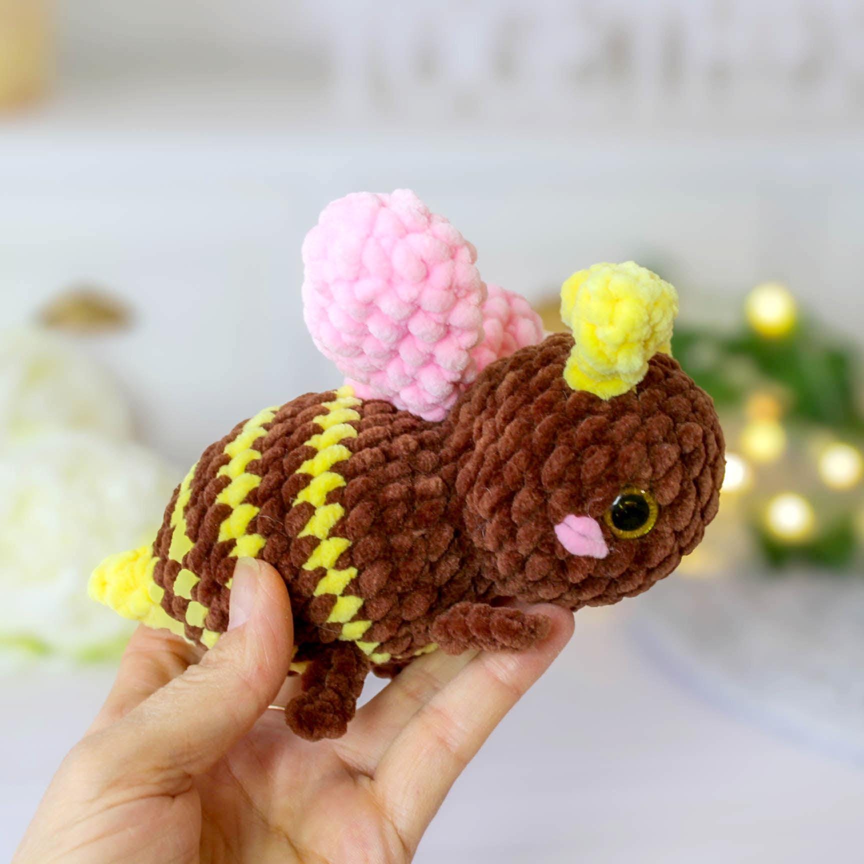 DIY Amigurumi Bumblebee Crochet Pattern, Kawaii Plushies Bee Decor - Etsy