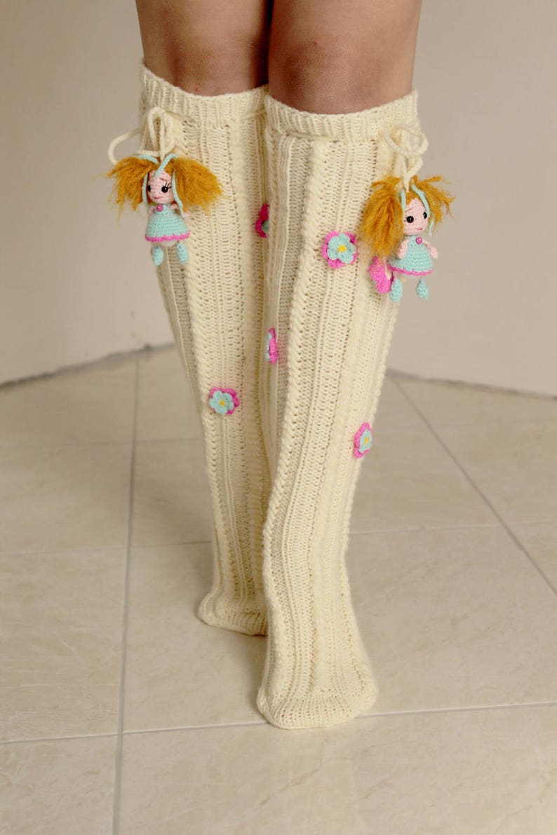 Calze Parigine Bambina Parigine Colorate Bimba Calze Ginocchio