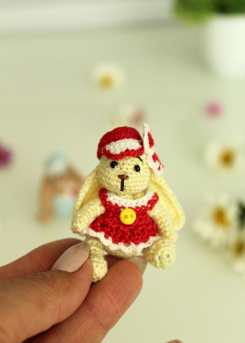 Amigurumi Bunny Crochet Pattern Stuffed Bunny Rabbit Pattern Etsy