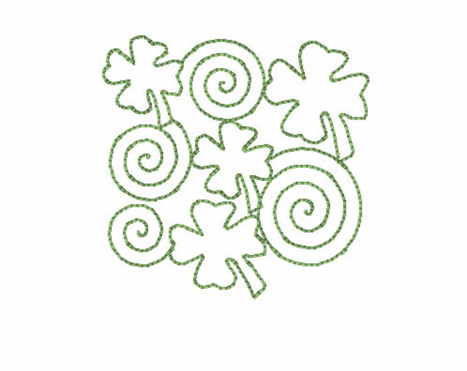 Lucky Charm Quilt Embroidery Design
