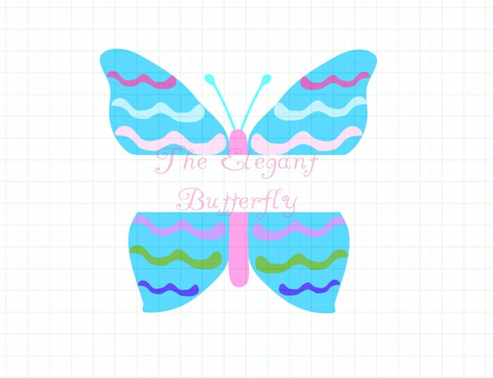 Download Split Wavey Butterfly svg,png,dxf,eps,jpg,and pdf files ...