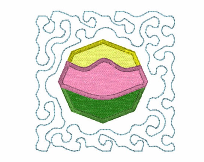 Sweet Dreams Quilt Block Embroidery Design