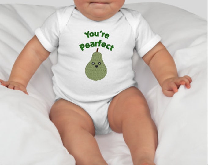 Embroidery Design of You're Pearfect