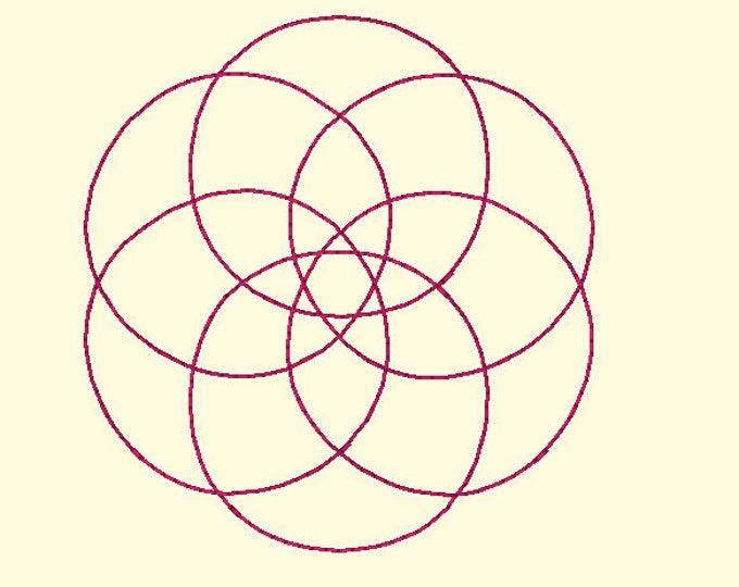 Circles Quilt Block Stencil Embroidery Design,Quilt Block Designs,Quilt Embroidery Stencil Designs,Embroidery Free Motion Quilt Designs