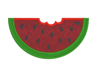 Watermelon Summer Machine Applique Design